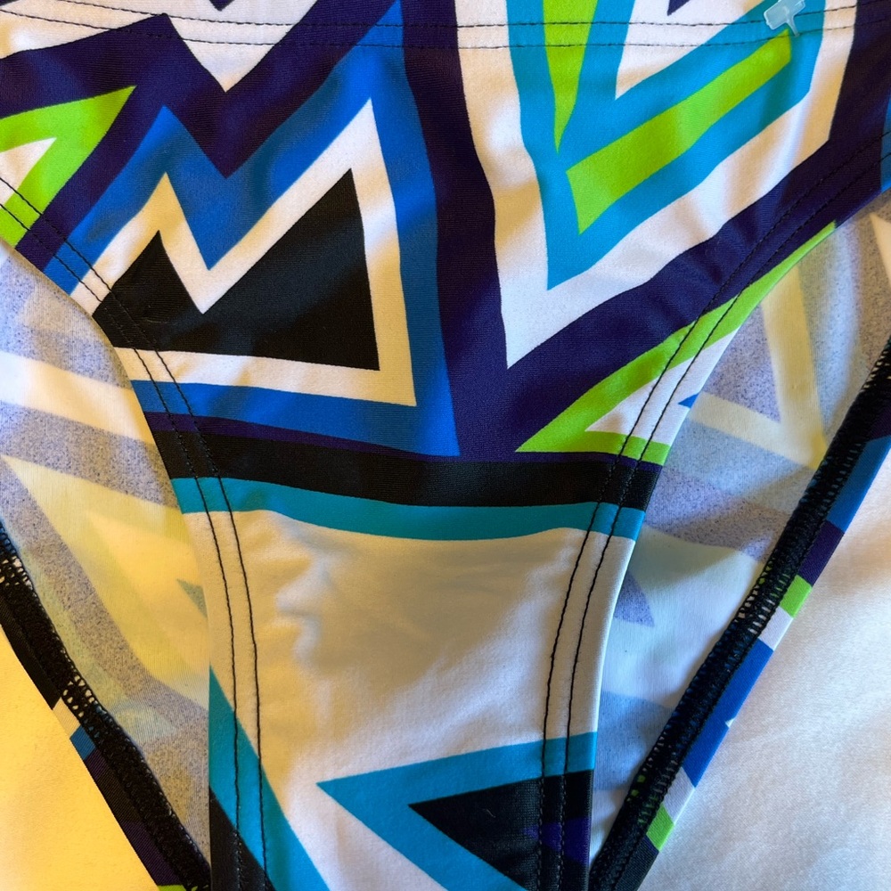 Arena Multicolor Geometric Bikini Bottom - Picture 2 of 6